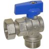 Bianchi Кран кутовий d3/4" З х 3/4" В з накидною гайкою (blue/синій) (526005050E)