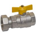 Bianchi Кран (газ) прямой d1" В х 1 1/4" В (накидка гайка) (528006070G)
