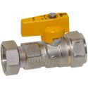Bianchi Кран (газ) прямой d3/4" В х 3/4" В (накидка гайка) (528005050G)