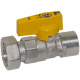 Bianchi Кран (газ) прямой d1/2" В х 3/4" В (накидка гайка) (528004050G)