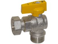 Bianchi Кран газовый угловой d3/4" С х 3/4" В (накидная гайка) (526005050G)