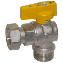 Bianchi Кран газовый угловой d3/4" С х 3/4" В (накидная гайка) (526005050G)
