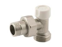 Bianchi Кран радиаторный отсекающий d1/2" х 3/4"E (евроконус) угловой (414E000400)
