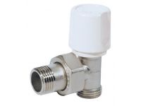 Bianchi Кран радиаторный d1/2" х 3/4"E (евроконус) угловой (413E000400)