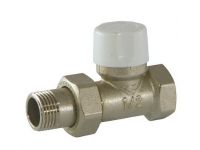 Bianchi Кран радиаторный отсекающий d1/2" прямой (4040N00400)