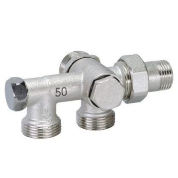 Bianchi Нижній блок кутовий d1/2" для комплекту нижнього підкл. радіатора 50% (3855000400)