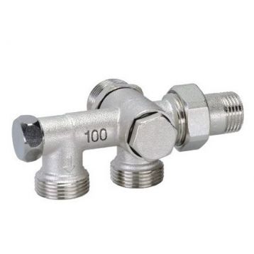 Bianchi Нижний угловой блок d1/2" для комплекта нижнего подкл. радиатора 100% (3856000400)