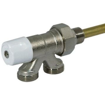 Bianchi Кран нижнего подключения алюминиевого радиатора + трубка d3/4" (3850000500)