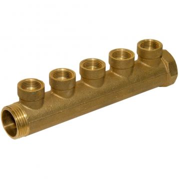 Bianchi Коллектор d3/4" х 5 х 1/2" ВР латунь I-36 мм (2250050400)