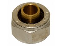 Bianchi Гайка с ниппелем d20 х 2,5 х 3/4" (м.п.) никель (219EC0050M)