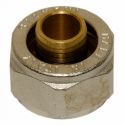 Bianchi Гайка с ниппелем d20 х 2,5 х 3/4" (м.п.) никель (219EC0050M)