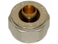 Bianchi Гайка с ниппелем d16 х 2,0 х 3/4" (м.п.) хром (219EC00503)