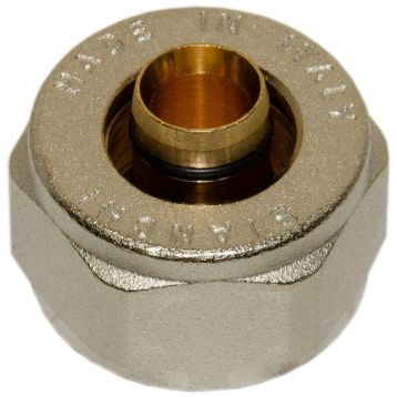 Bianchi Гайка с ниппелем d16 х 2,0 х 3/4" (м.п.) хром (219EC00503)
