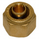 Bianchi Гайка с ниппелем d16 х 2,0 х 1/2" (м.п.) латунная (2190000403)