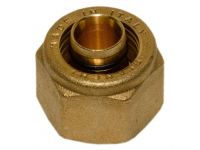 Bianchi Гайка с ниппелем d16 х 2,0 х 1/2" (м.п.) латунная (2190000403)