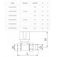 Bianchi Кран радиаторный d3/4" прямой (4030N00500)