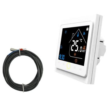 Tervix Pro Line Термостат з WiFi управлінням для водяної/електричної теплої підлоги + датчик 3м білий (114131)