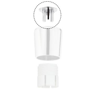 CALEFFI Заглушка радиаторного крана серия 3380 ХРОМ (F36075/C)