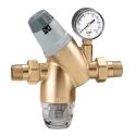 Редуктор давления воды Caleffi со шкалой, фильтром, манометром Ø1/2" Max. 25 bar 1÷6 bar 40°C (535141)