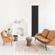 Радиатор алюминиевый NOVA FLORIDA LEDRO S/90 B4 Black Coffee 1600/90 (3 секции) (81ELE05403)