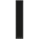 Радиатор алюминиевый NOVA FLORIDA LEDRO S/90 B4 Black Coffee 1600/90 (5 секций) (81ELE05405)
