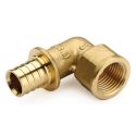 Колено с внутренней резьбой General Fittings Ø16 x 1/2" ВР (натяжная гильза) (340022H041622A)