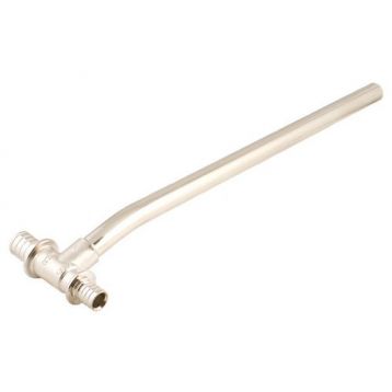 3400.K8 Трубка T-подібна хромована Ø25 x 15 х Ø25 L 250 мм (натяжна гільза) GENERAL FITTINGS