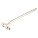 Трубка T-образная хромированная General Fittings Ø25 x 15 х Ø25 L 250 мм (натяжная гильза) (3400K8N251525A)