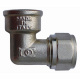 Bonomi Колено (гайка) d20х1/2" В (3952)
