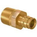 Штуцер латунь Uponor GmbH Q&E с наружной конусной резьбой Ø16 х R1/2" НP (1023003 / 1145660)