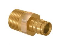 Штуцер латунь Uponor GmbH Q&E з зовнішньою конусною різьбою Ø16 х R3/4" ЗP (1023004)