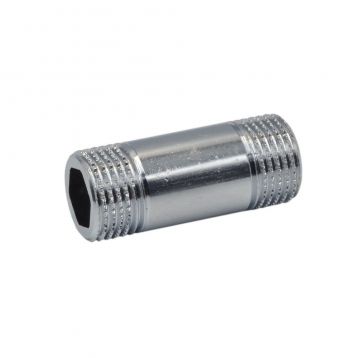 Pattaroni Довгий ніпель (хром) d1/2" x 50 мм (шестигранник) (F205CR003)
