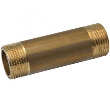 Pattaroni Довгий ніпель латунний d1" x 100 мм (F195R024)