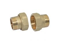 Pattaroni Штуцер-адаптер латунний (пара) d1 1/4" х 1 1/2" ЗВ (F622R006)