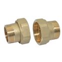 Pattaroni Штуцер-адаптер латунний (пара) d1 1/4" х 1 1/2" ЗВ (F622R006)