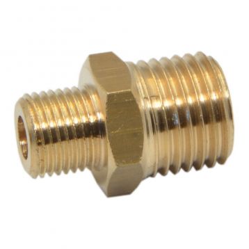 Pattaroni Ніпель редукційний латунний d1/8" х 1/4" ЗЗ (F591R000)