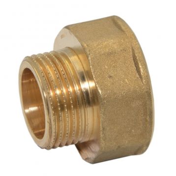 Pattaroni Перехідник латунний (під ключ) d1"M х 1 1/4"F ЗВ (F272R009)