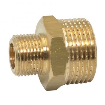 Pattaroni Ніпель редукційний латунний d3/8" х 3/4" ЗЗ (F591R004)