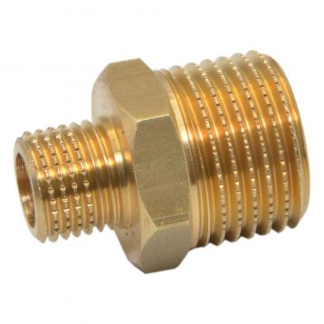 Pattaroni Ніпель редукційний латунний d1/4" х 1/2" ЗЗ (F591R002)