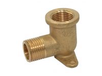 Pattaroni Коліно настінне латунне d1/2" ВЗ (F95R001)