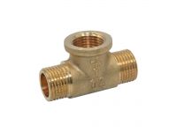 Pattaroni Трійник латунний d1/2" З-В-З (F140R001)
