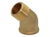Pattaroni Коліно 45° латунне d1 1/4" ВЗ (F89R005)