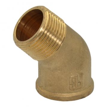 Pattaroni Коліно 45° латунне d1 1/4" ВЗ (F89R005)