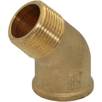 Pattaroni Коліно 45° латунне d2" ВЗ (F89R007)