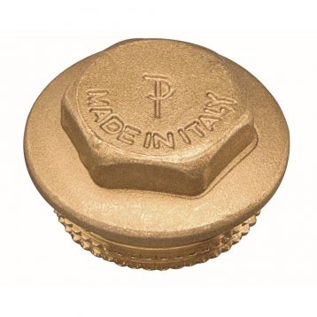 Pattaroni Заглушка латунна з фланцем d1" З (F290R003)
