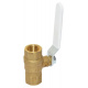 Кран шаровий Bonomi MISSOURI 1/2" ВВ стойкий к децинкофикации (79600104W)