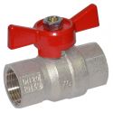 Кран-S кульовий посилений Bonomi MISSOURI 3/4" ВВ"метелик" (79530006)