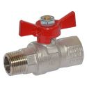Кран-S кульовий посилений Bonomi MISSOURI 1/2" ВН"метелик" (79570004)
