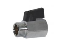 Кран мини шаровой Bonomi NIAGARA 1/2" ВН (77200004)