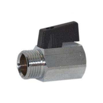 Кран мини шаровой Bonomi NIAGARA 1/2" ВН (77200004)